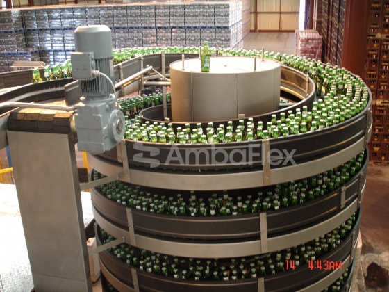 All-purpose spiral conveyor for medium to large products